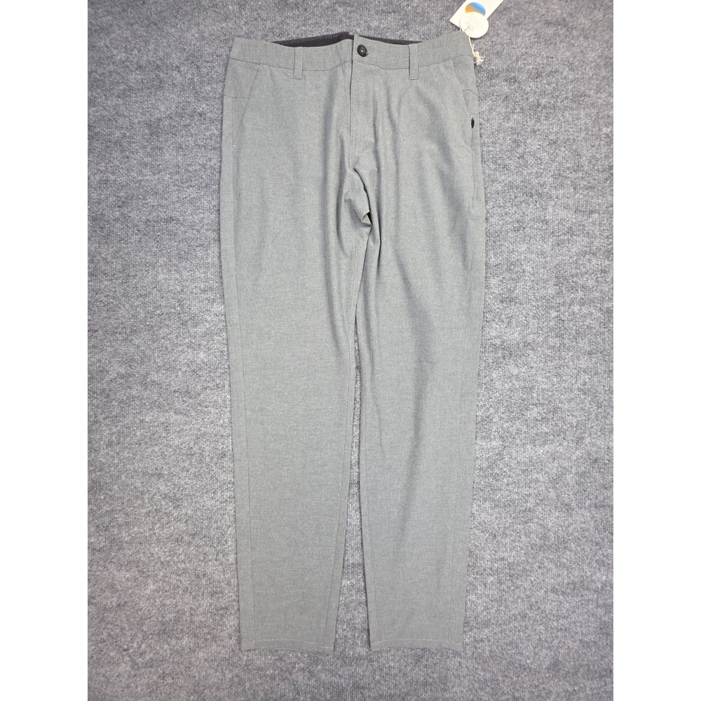 Vuori Aim Pant Mens 31x31 Gray Performance Stretch Wicking Chino Pants V431 NWT
